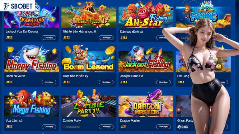 Các game bắn cá tại nhà cái Sbobet không nên bỏ lỡ