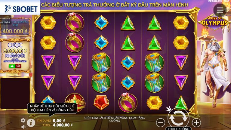 Cổng Olympus: Game nổ hũ đổi thưởng hấp dẫn mang đậm chất thần thoại