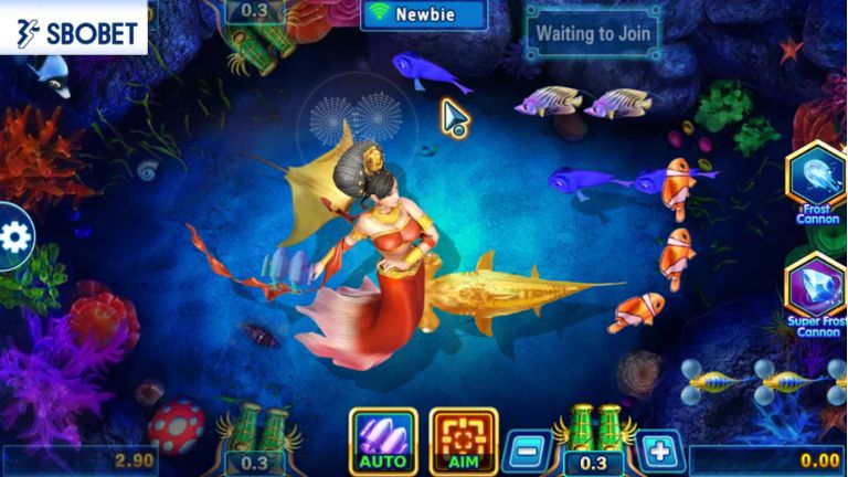 Hướng dẫn cá cược Dragon Fishing tại Sbobet