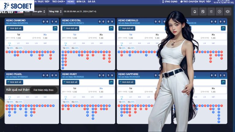 Keno Sbobet: địa chỉ đẳng cấp không nên bỏ lỡ