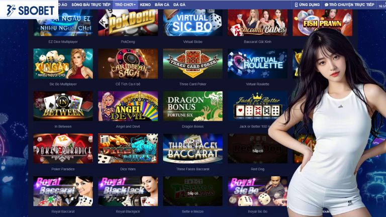 Nên chơi game bài Sbobet để thắng đậm