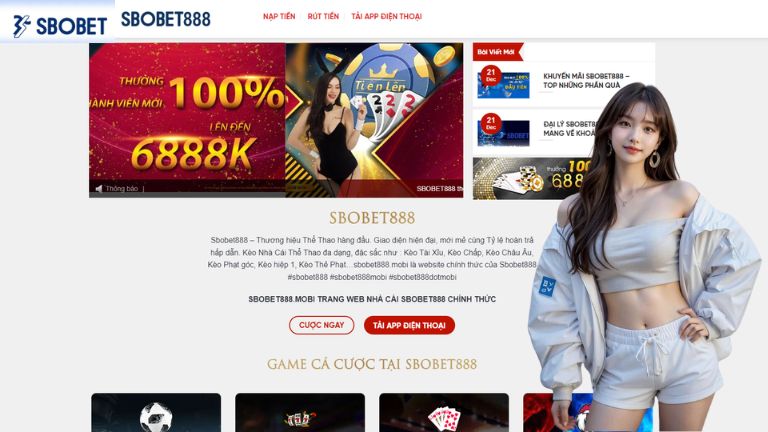 Sbobet 888-kết nối sân chơi đẳng cấp của giới cá cược thông thái