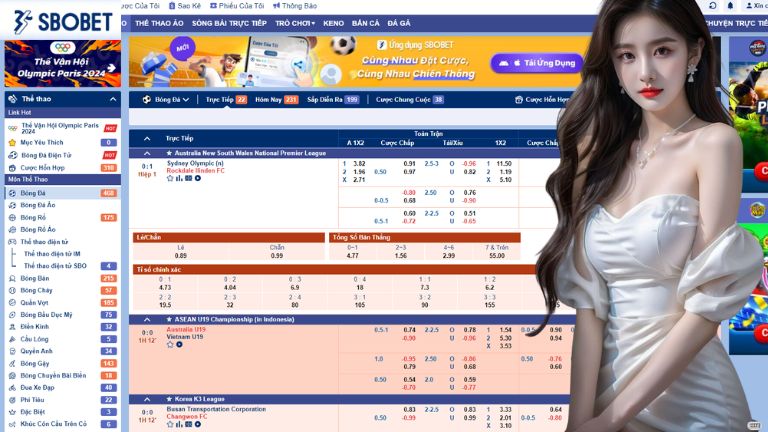 Sbobet sport và những trò cược đáng nể