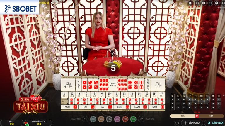 Sicbo: Tựa game hấp dẫn không thể bỏ qua tại Sbobet