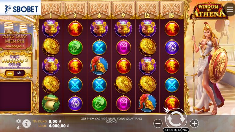 Trí Tuệ Của Athena: Game nổ hũ đổi thưởng hot nhất Sbobet