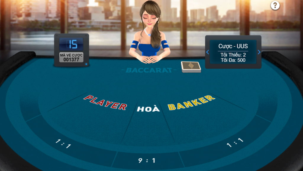 Người chơi sẽ tăng gấp đôi số tiền cược sau mỗi lần thua baccarat